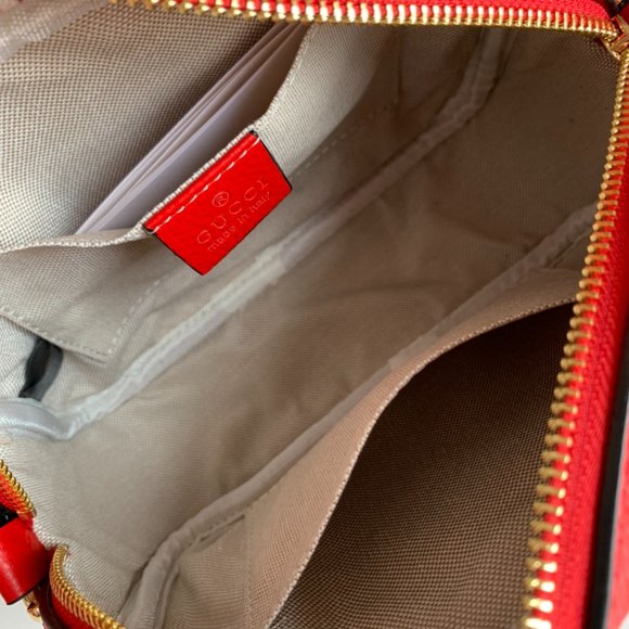 Gucci Bags Authentic Gucci Soho Camera Bag Red Poshmark